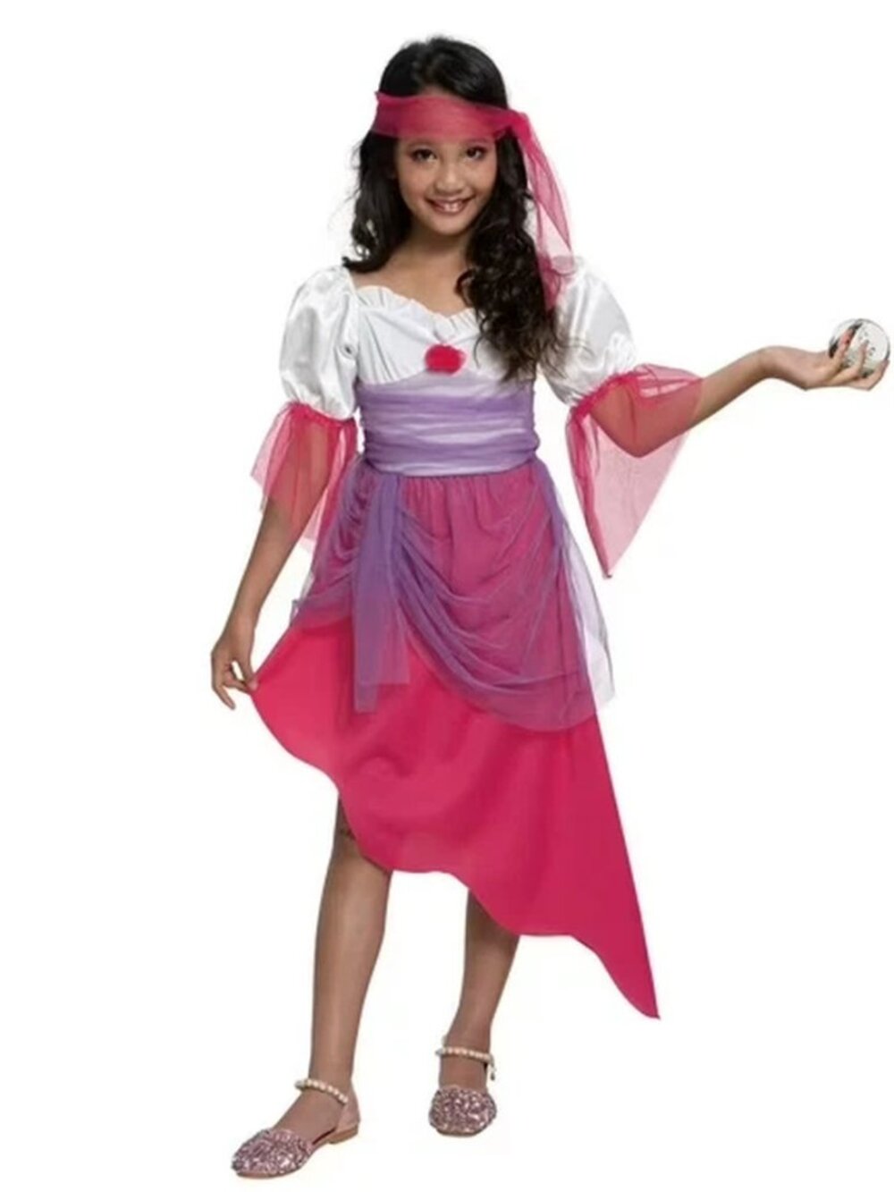 Partyholic Girl's Fortune Teller Halloween Costume
